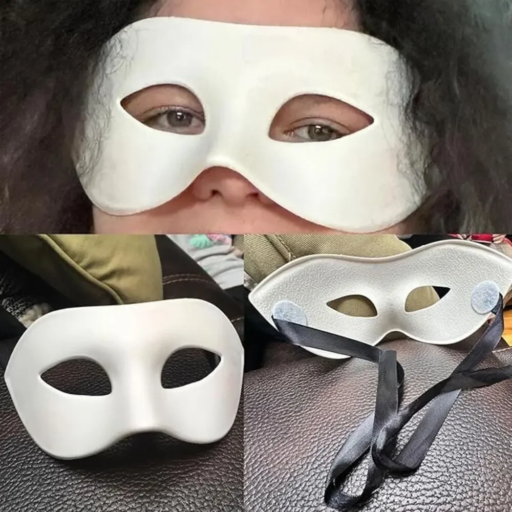 Masquerade Mask Men Adult Black Half Face Costume Ball Prom Halloween Party